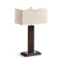 Black Eucalyptus Rectangular Table Lamp