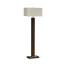 Black Eucalyptus Rectangular Floor Lamp