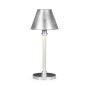 Great White faux Croc La Colonne table lamp