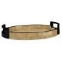 Small Elliptical Tray in Brown Brick Eggshell