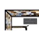 Rectangular Mother of Pearl Picture Frame (5