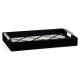 Rectangular Black & Eggshell Tray