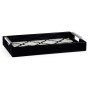Rectangular Black & Eggshell Tray