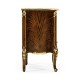 Mahogany & Gilded Nightstand