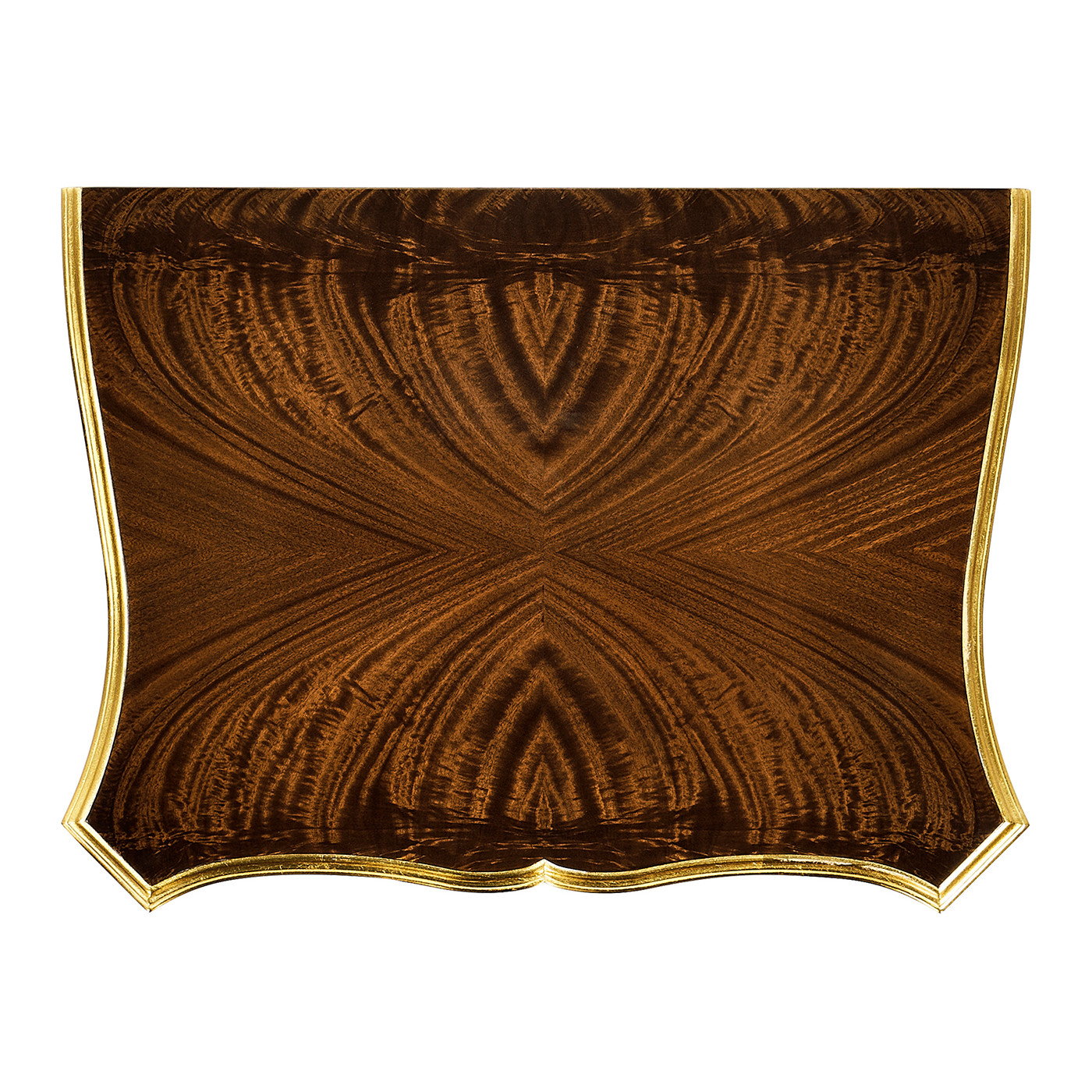 Mahogany & Gilded Nightstand