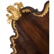 High Lustre Mahogany & Gilded US King Bed