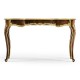 Dressing table with gilt carved detailling