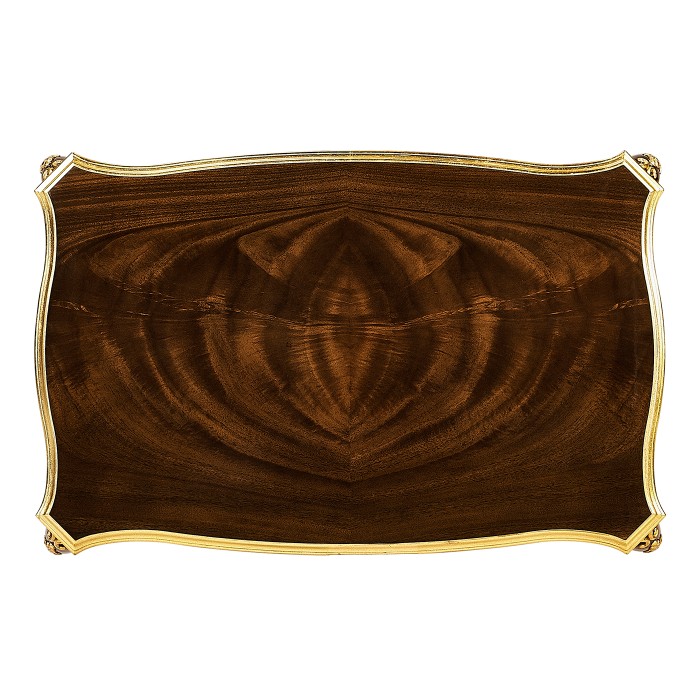 End table with gilt carved detailling