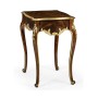 End table with gilt carved detailling