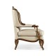 Classical Bench with Gilt Carved Detailing