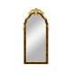 Standing mirror with gilt carved detailling