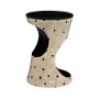 Dalmatian Eggshell Round Cut-Out Lamp Table
