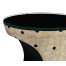 Dalmatian Eggshell Round Cut-Out Lamp Table