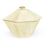 Dutch White Eggshell Hexagonal Box