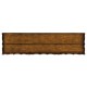 Rectangular Console Table in Rustic Walnut with Drawers