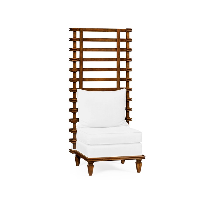 High Back Occasional Chair, Upholstered in COM