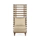 High Back Occasional Chair, Upholstered in MAZO