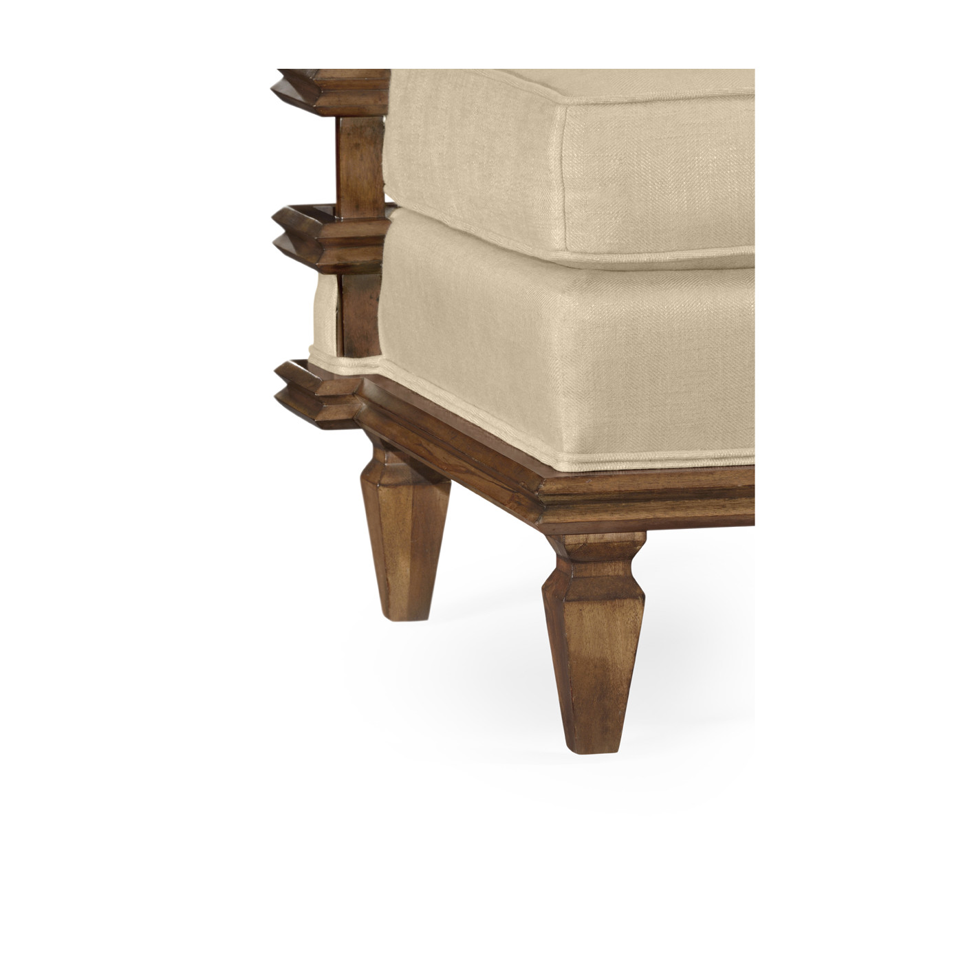 High Back Occasional Chair, Upholstered in MAZO