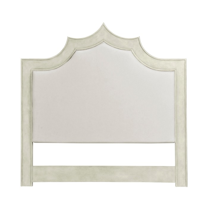 Pebble Grey headboard, US Queen
