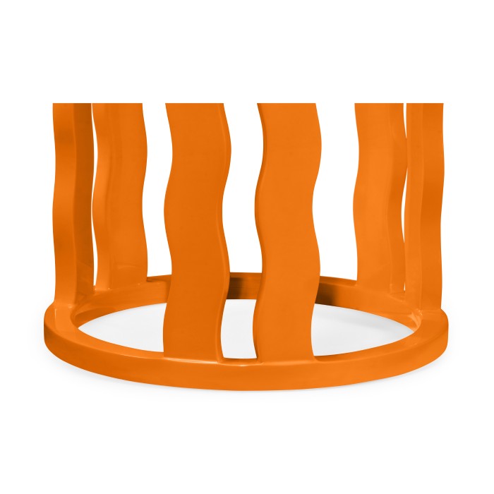 Persimmon Side Table with Reversible Top