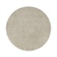 Round Smoky Black & Silver Espresso Wine Table