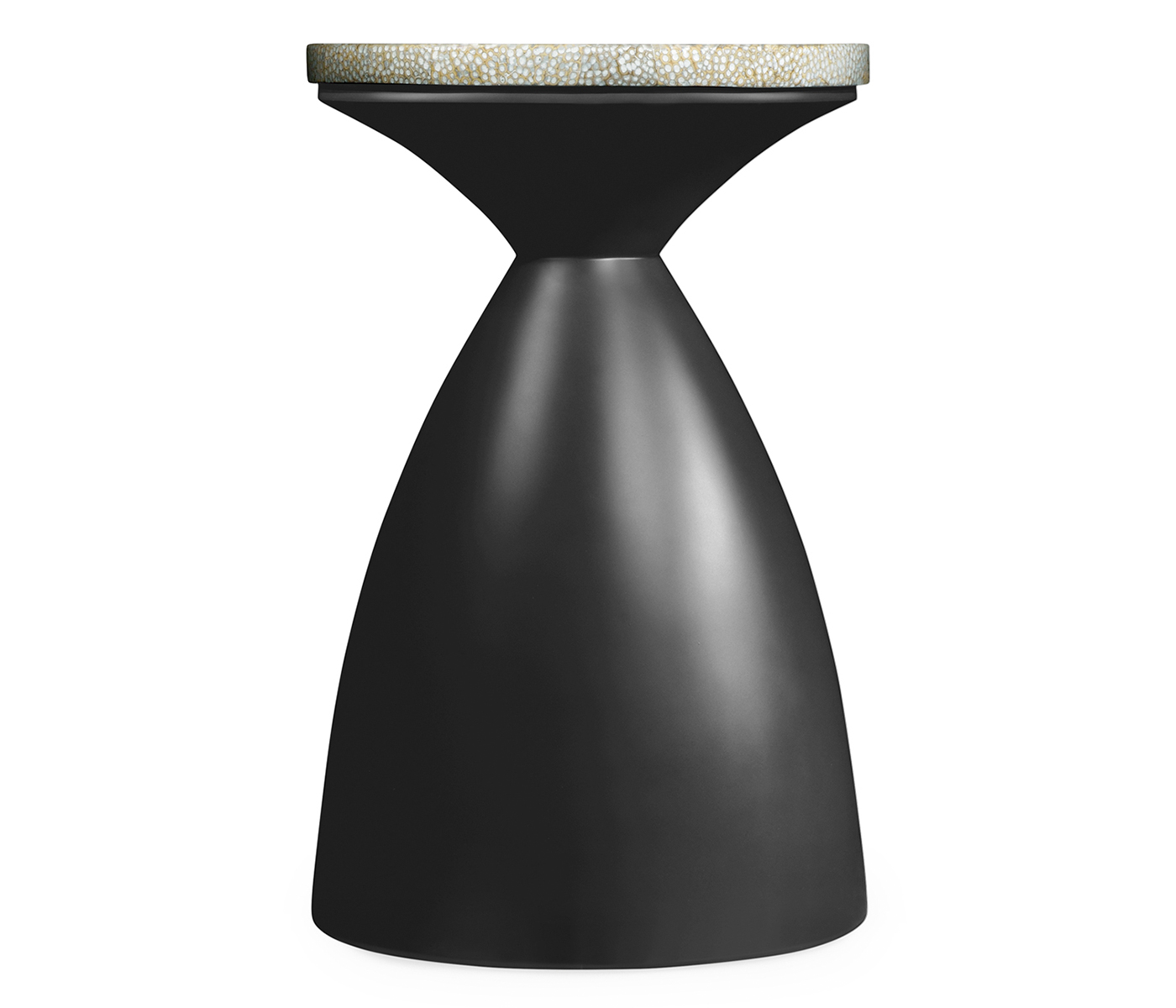 Round Charcoal & Eggshell Wine Table