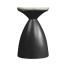 Round Charcoal & Eggshell Wine Table