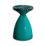 Round Teal & Graffiti Wine Table