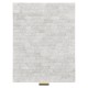 White Smoke Eggshell End Table with Drawer