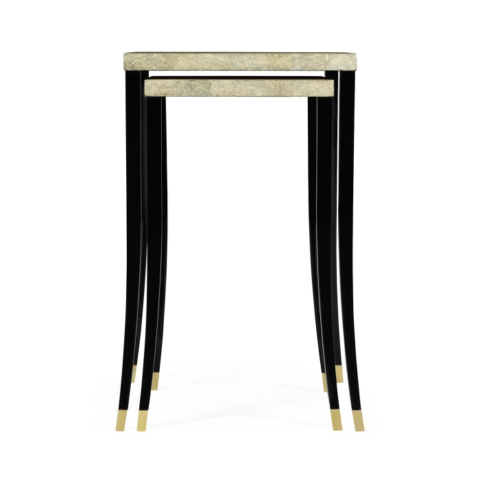 Bone Eggshell Nesting Tables