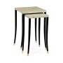 Bone Eggshell Nesting Tables