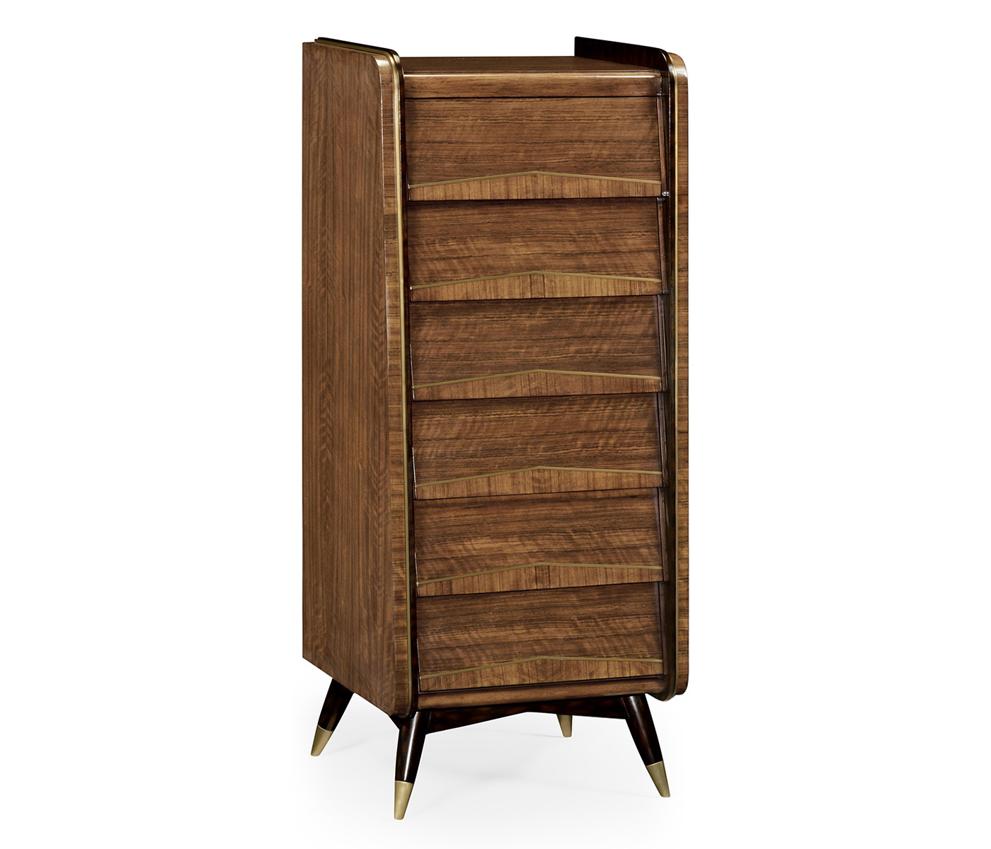 Hyedua Mid-Century Tall Chest of Drawers