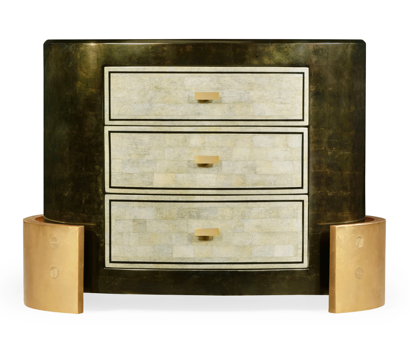 Small oval chest of drawers
