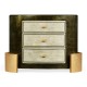 Small oval chest of drawers