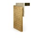 Rectangular Eggshell & Gilded Console Table