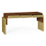 Contemporary console table with drawers