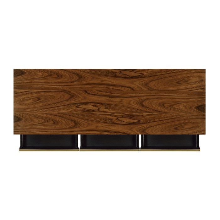 Contemporary console table with drawers