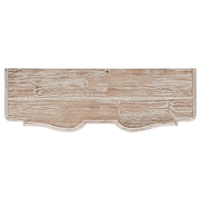 Two-Tier Étagère in Limed Acacia