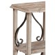 Two-Tier Étagère in Limed Acacia
