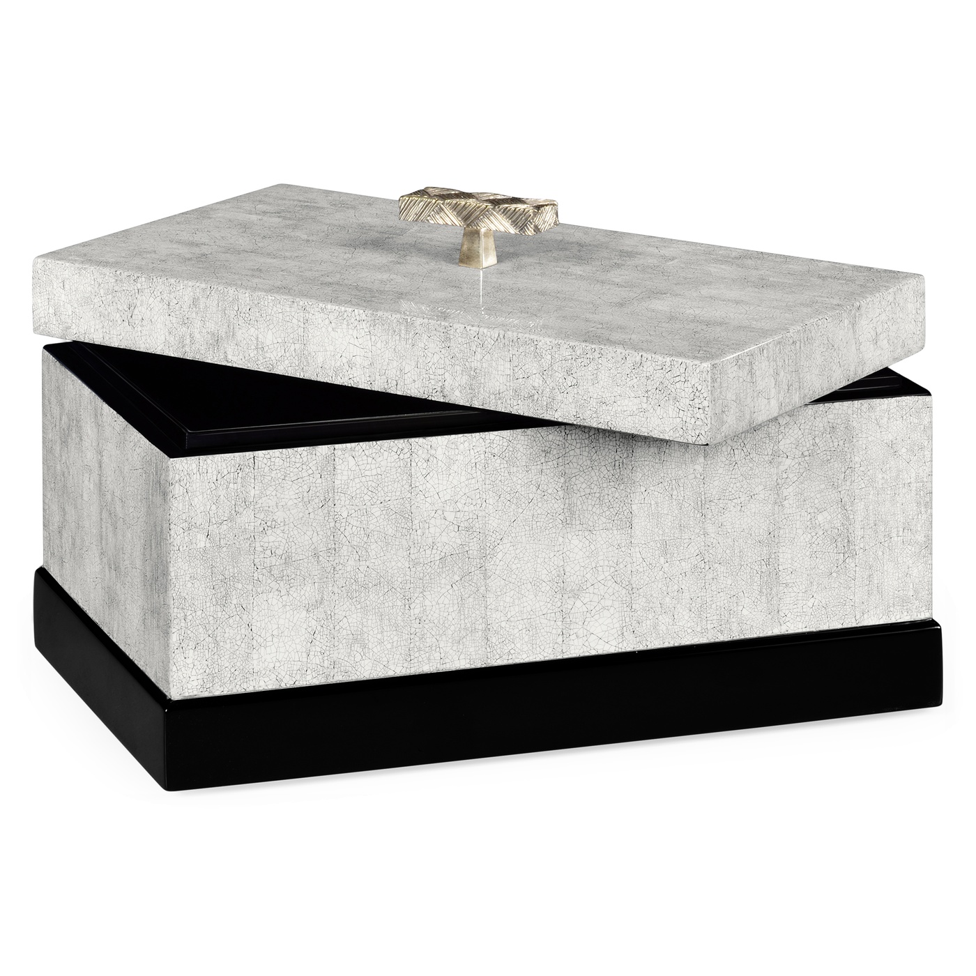 White Smoke Eggshell Rectangular Box