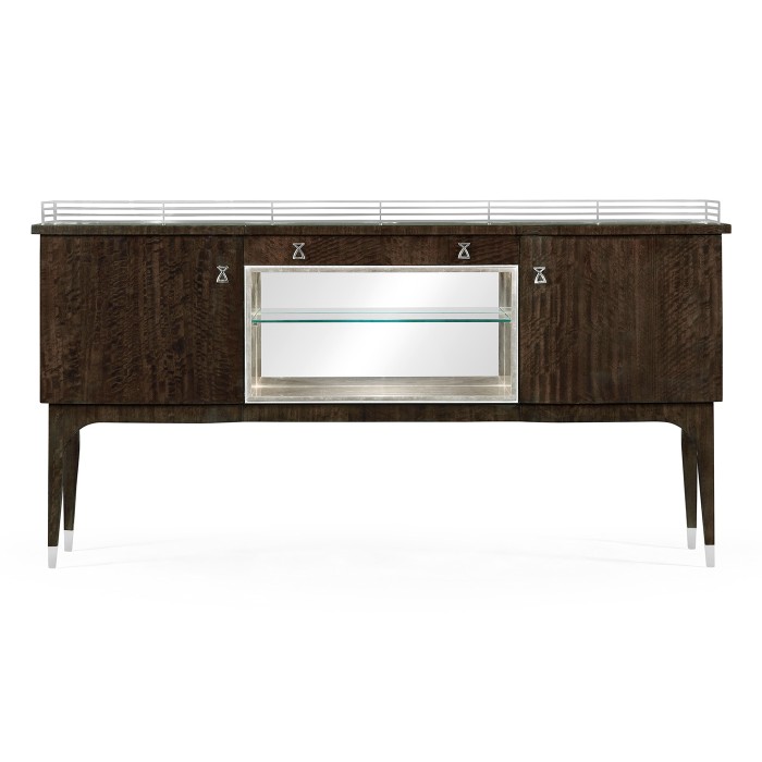 Black Eucalyptus Drinks Cabinet