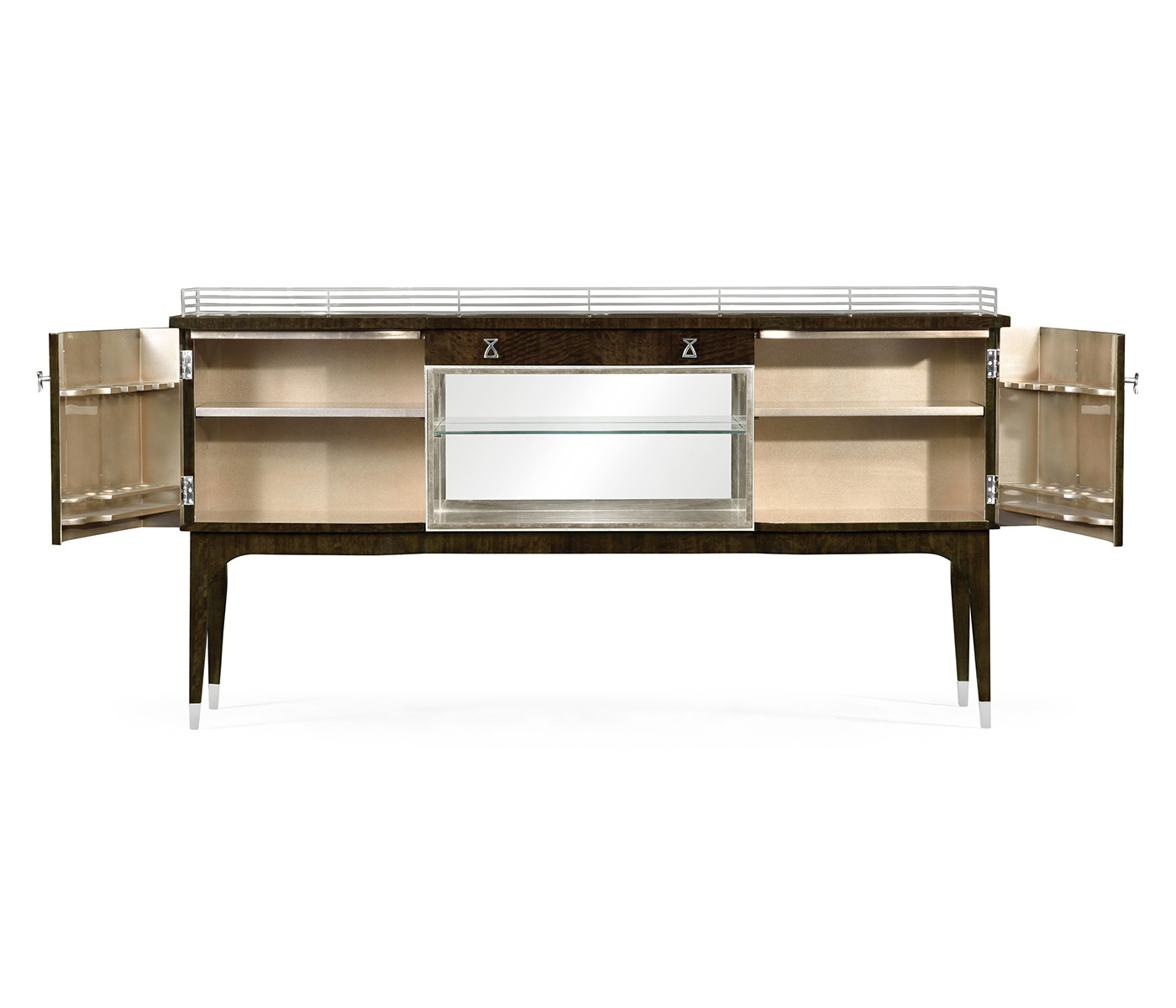 Black Eucalyptus Drinks Cabinet