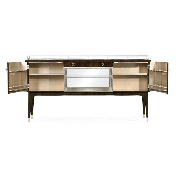 Black Eucalyptus Drinks Cabinet