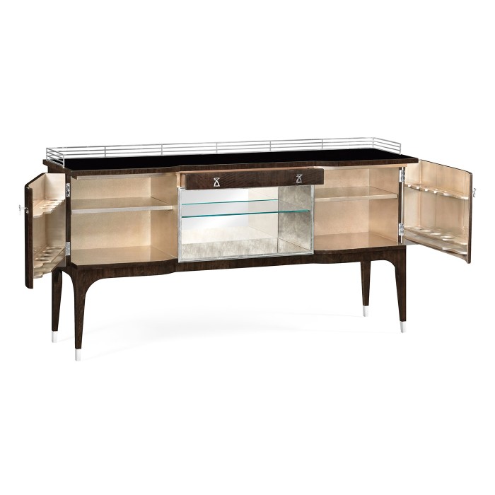 Black Eucalyptus Drinks Cabinet