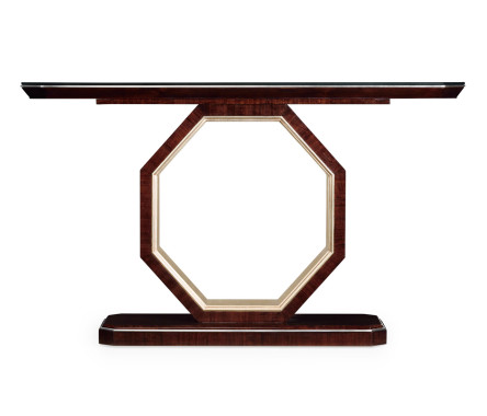 Black Eucalyptus Console Table