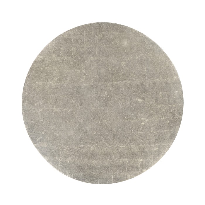 Black Eucalyptus Round Side Table