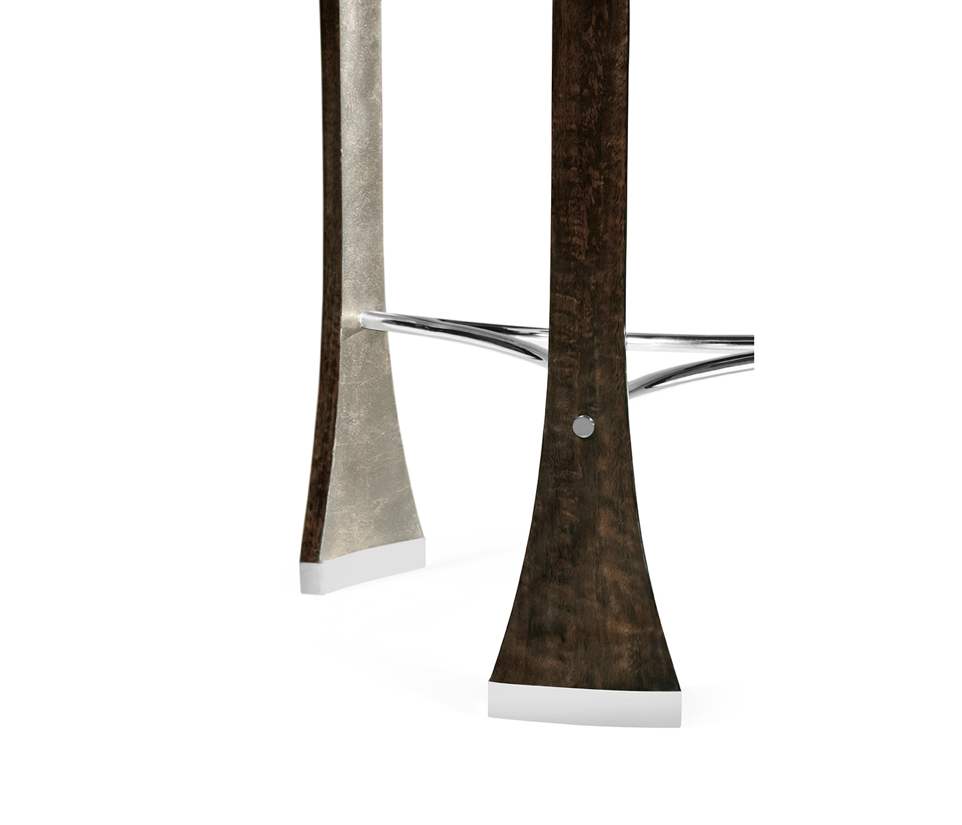 Black Eucalyptus Round Side Table