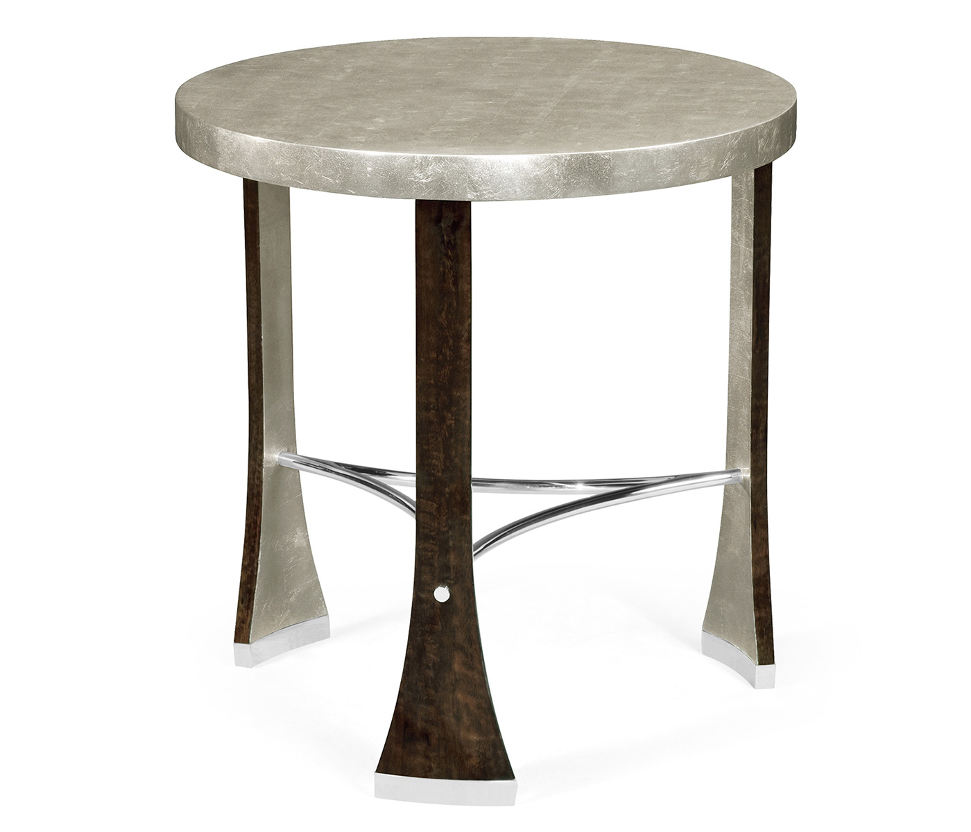 Black Eucalyptus Round Side Table