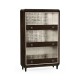 Black Eucalyptus Three-Shelf Bookcase