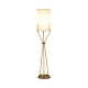 Circular Brass Floor Lamp